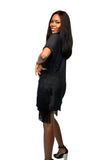 Fringe Shift Dress