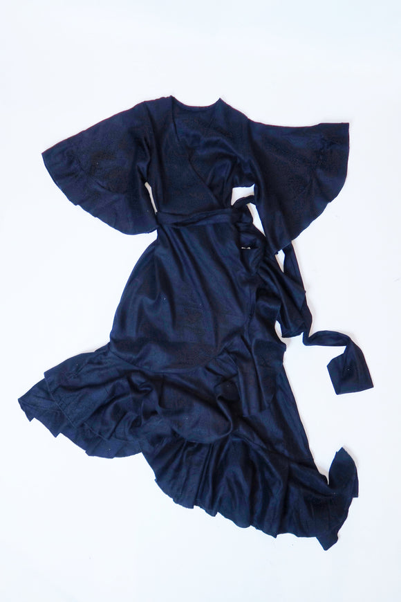 Isi Wrap Dress - Cotton