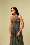 Ife Dress - Metallic