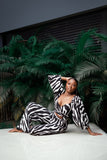 Ida Palazzo Pant Animal Print