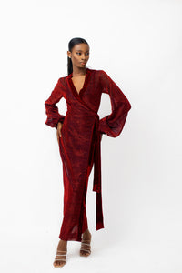 Naomi Wrap Dress